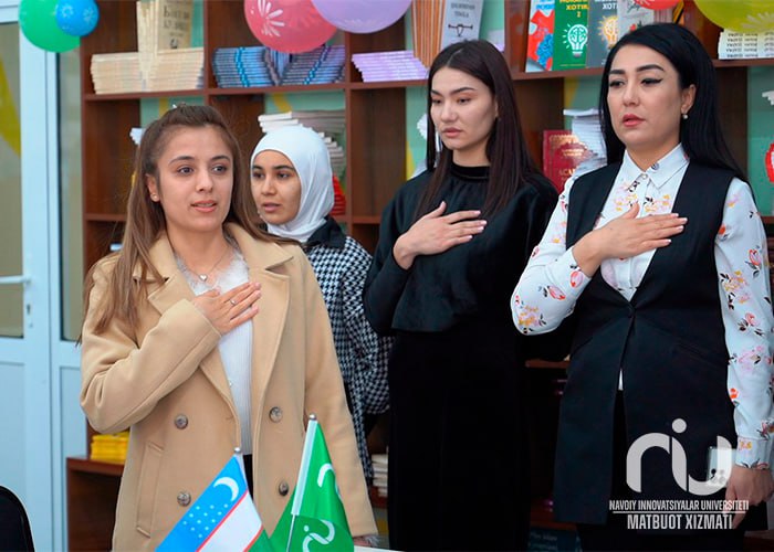 Milliy g'urur ramzi: NIUda Davlat madhiyasining 32 yilligi keng nishonlandi!