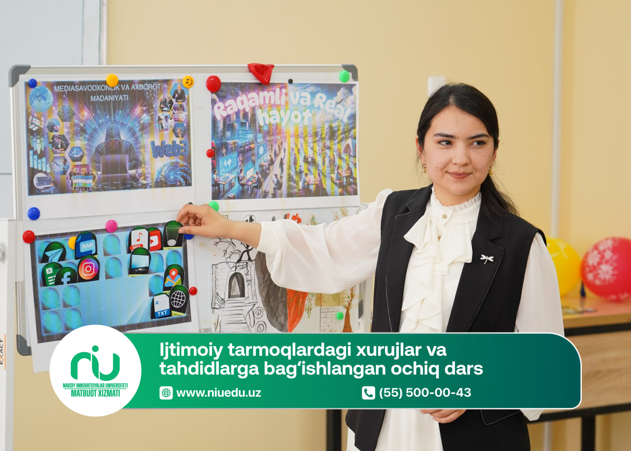 Ijtimoiy tarmoqlardagi xurujlar va tahdidlarga bag‘ishlangan ochiq dars