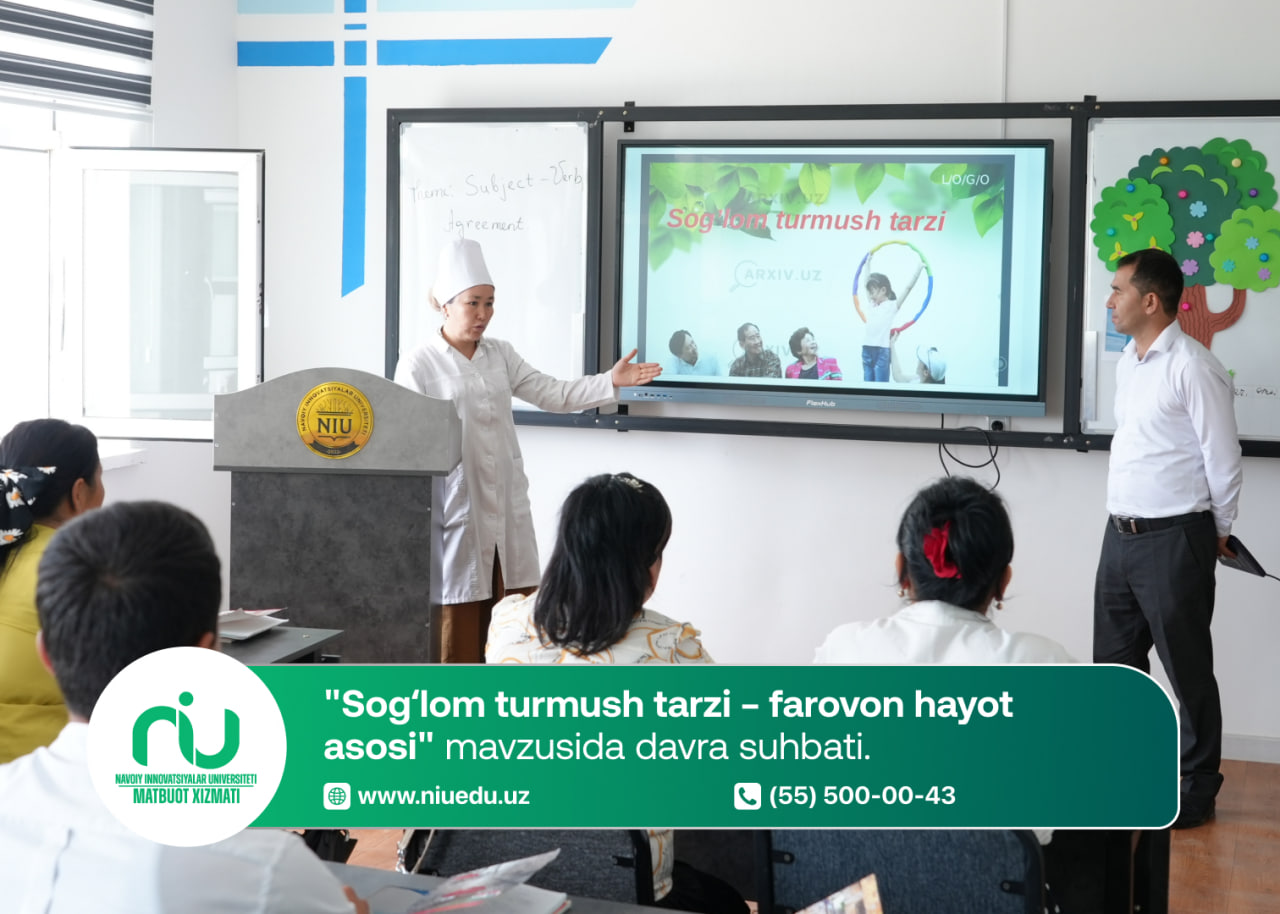 "Sog‘lom turmush tarzi – farovon hayot asosi" mavzusida davra suhbati