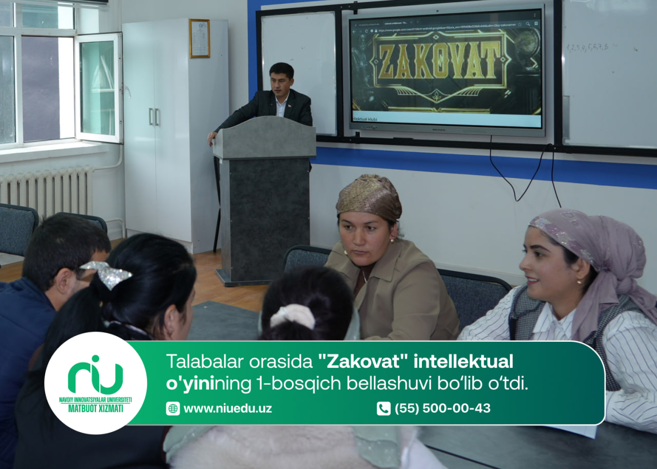 Zakovat – bilimdonlar bellashuvi davom etmoqda!