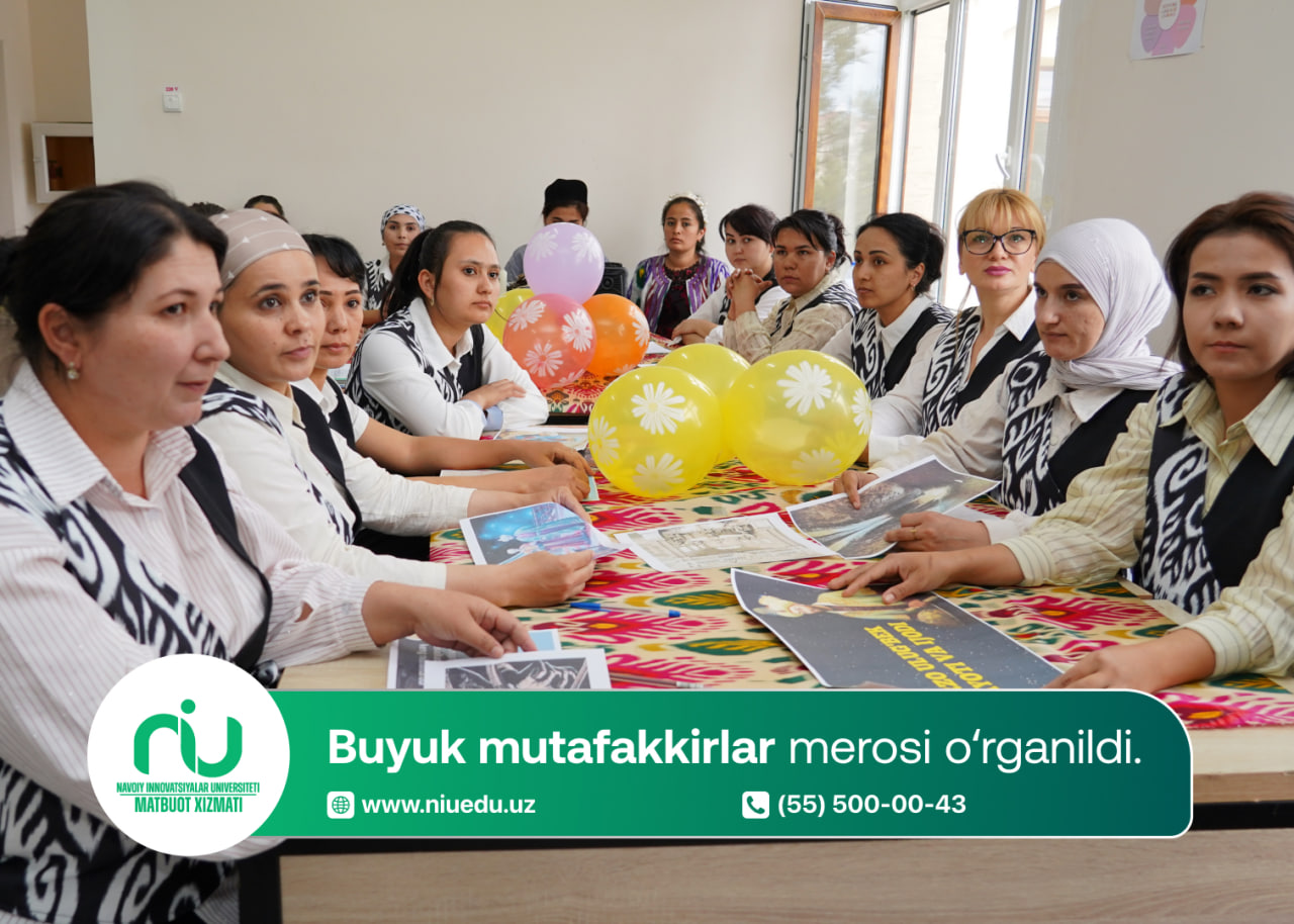 Buyuk mutafakkirlar merosi o‘rganildi