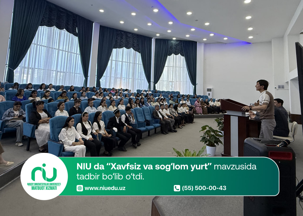 Xavfsiz va sog‘lom jamiyat sari