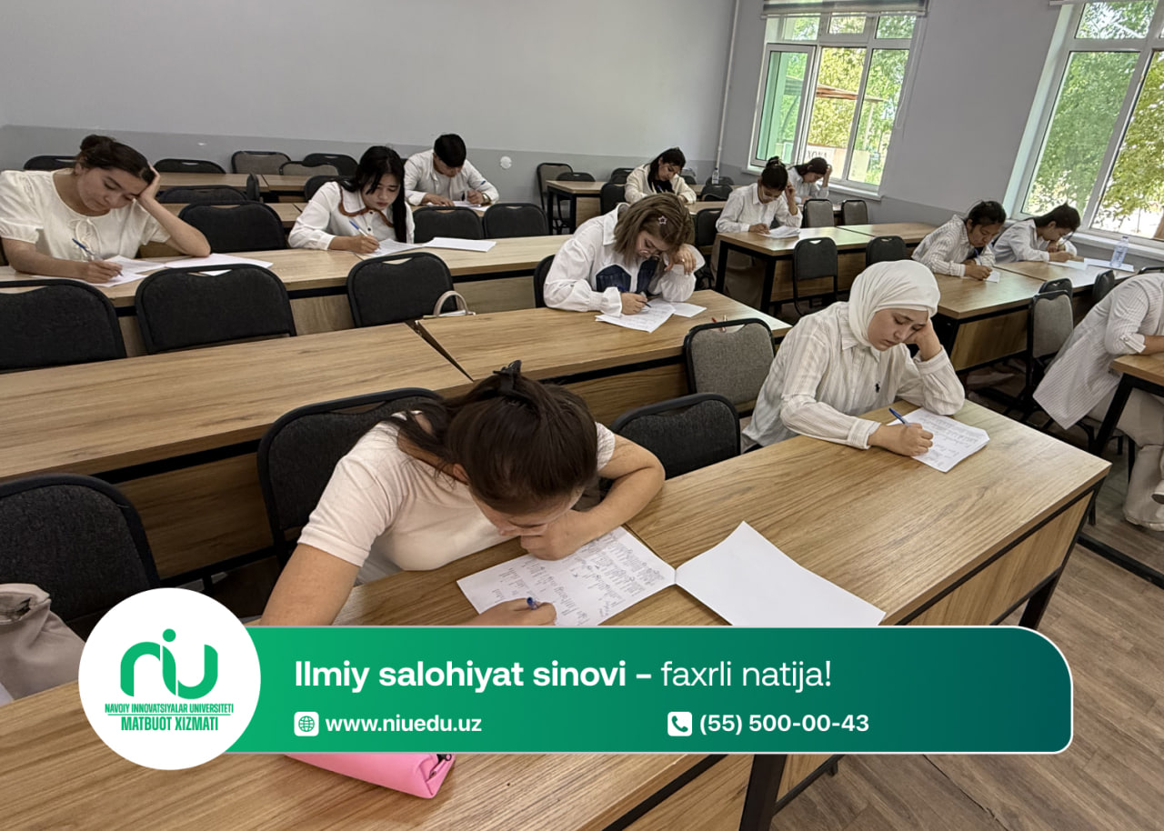 Ilmiy salohiyat sinovi – faxrli natija!