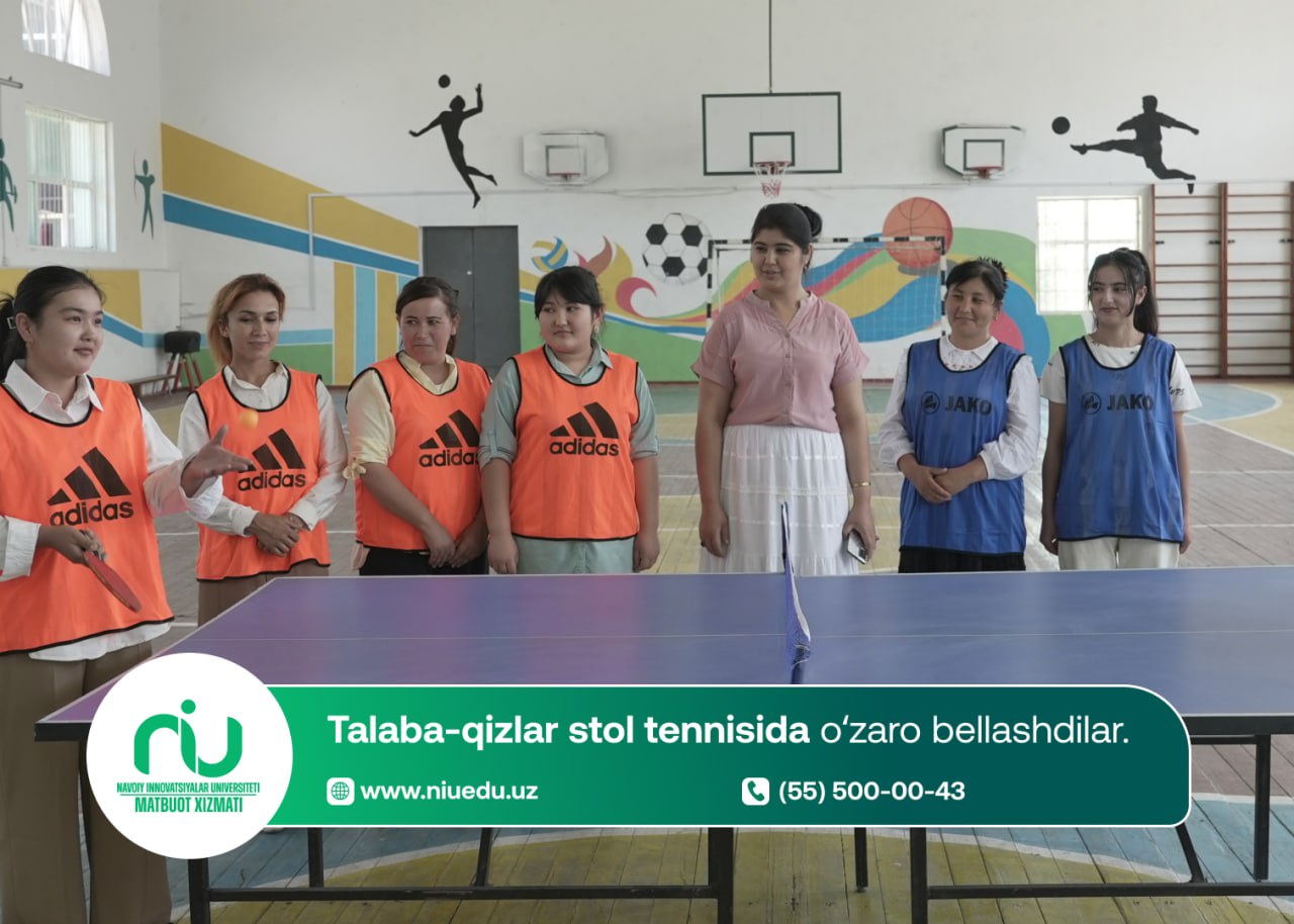 Talaba - qizlar stol tennisida o'zaro bellashdilar