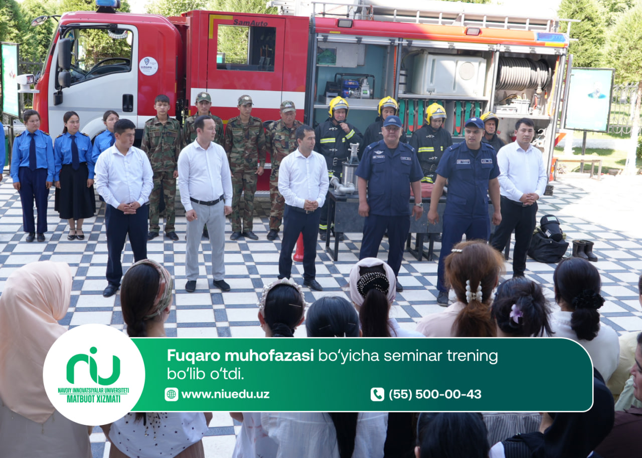 Fuqaro muhofazasi bo‘yicha seminar trening bo‘lib o‘tdi
