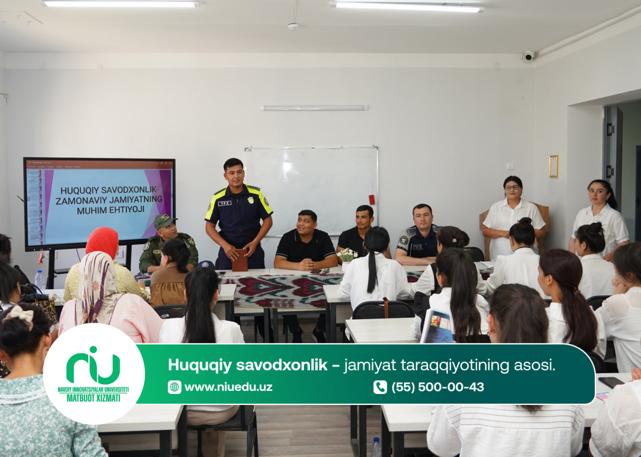 Huquqiy savodxonlik – jamiyat taraqqiyotining asosi
