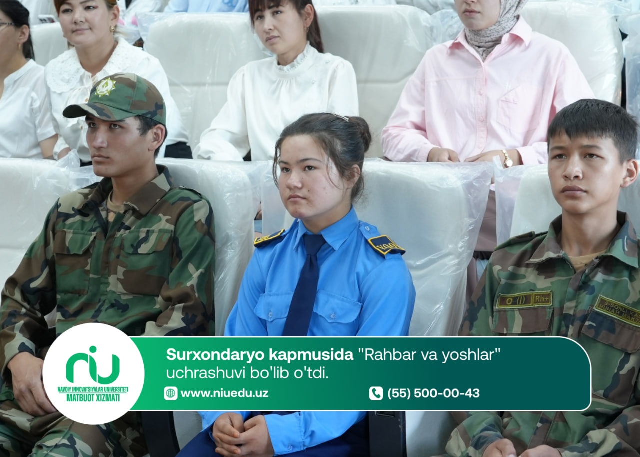 Favqulodda vaziyatlar: yoshlar bilan suhbat