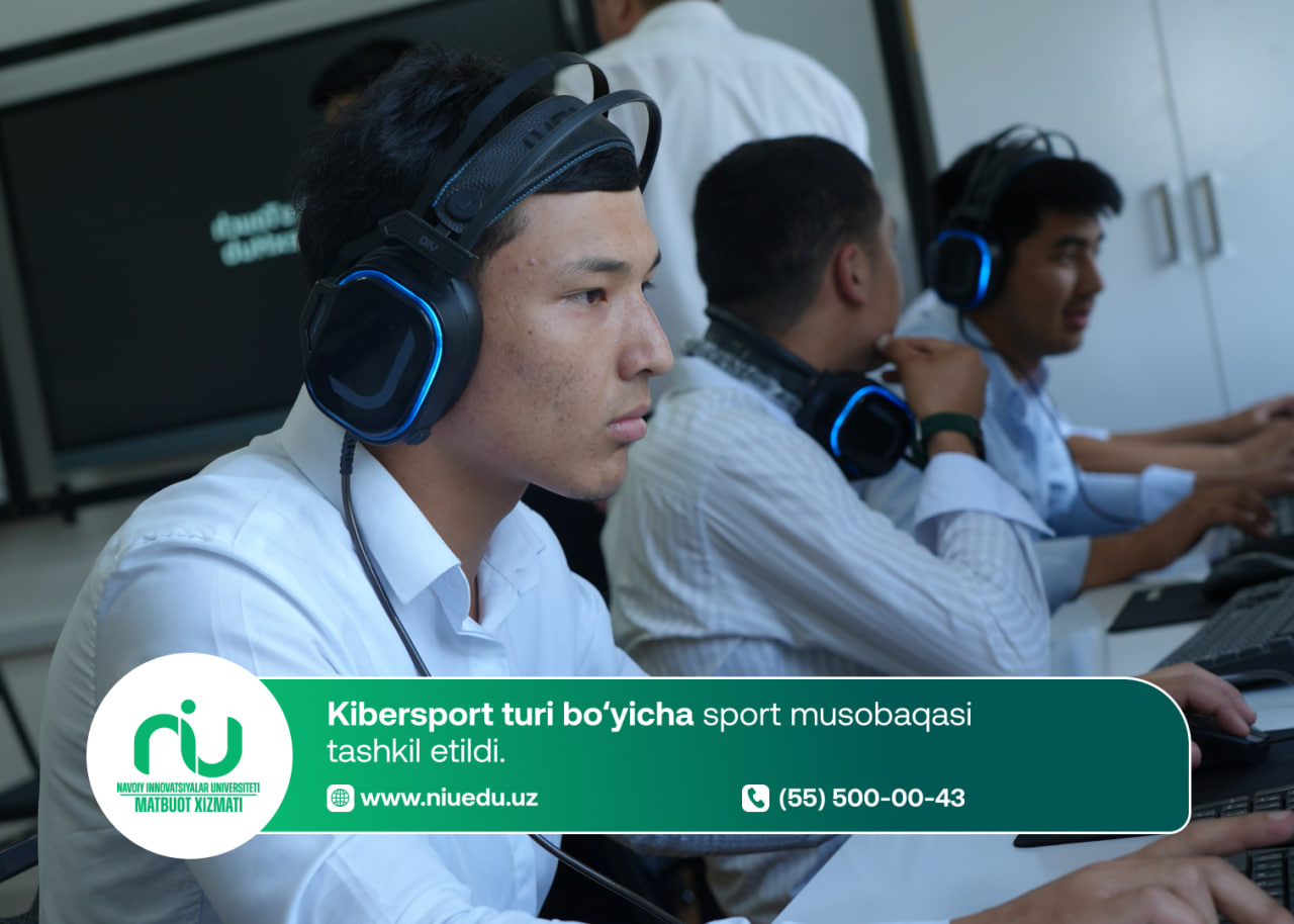 Kibersport turi bo‘yicha sport musobaqasi tashkil etildi