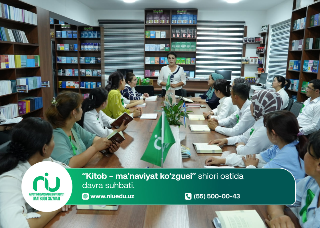 “Kitob – ma’naviyat ko‘zgusi” shiori ostida davra suhbati