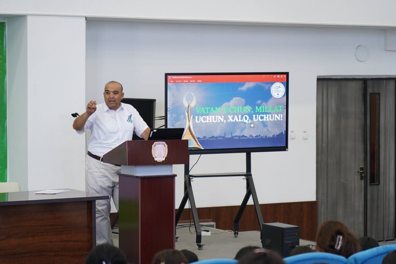 ✨ Navoiy Innovatsiyalar Universitetida “Kelajak soati” darslari