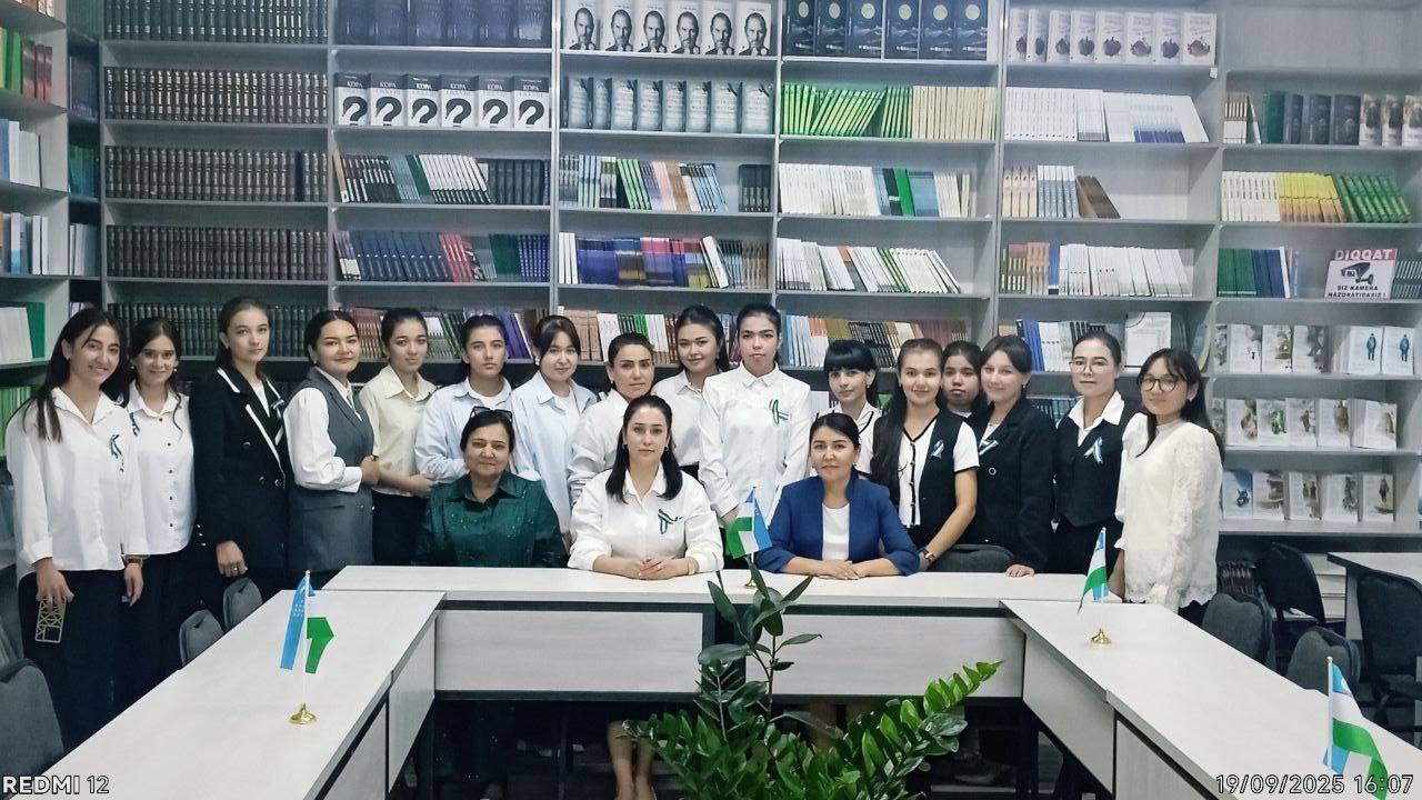 NAVOIY INNOVATSIYALAR UNIVERSITETIDA IQTIDORLI TALABALAR UCHUN SEMINAR O‘TKAZILDI