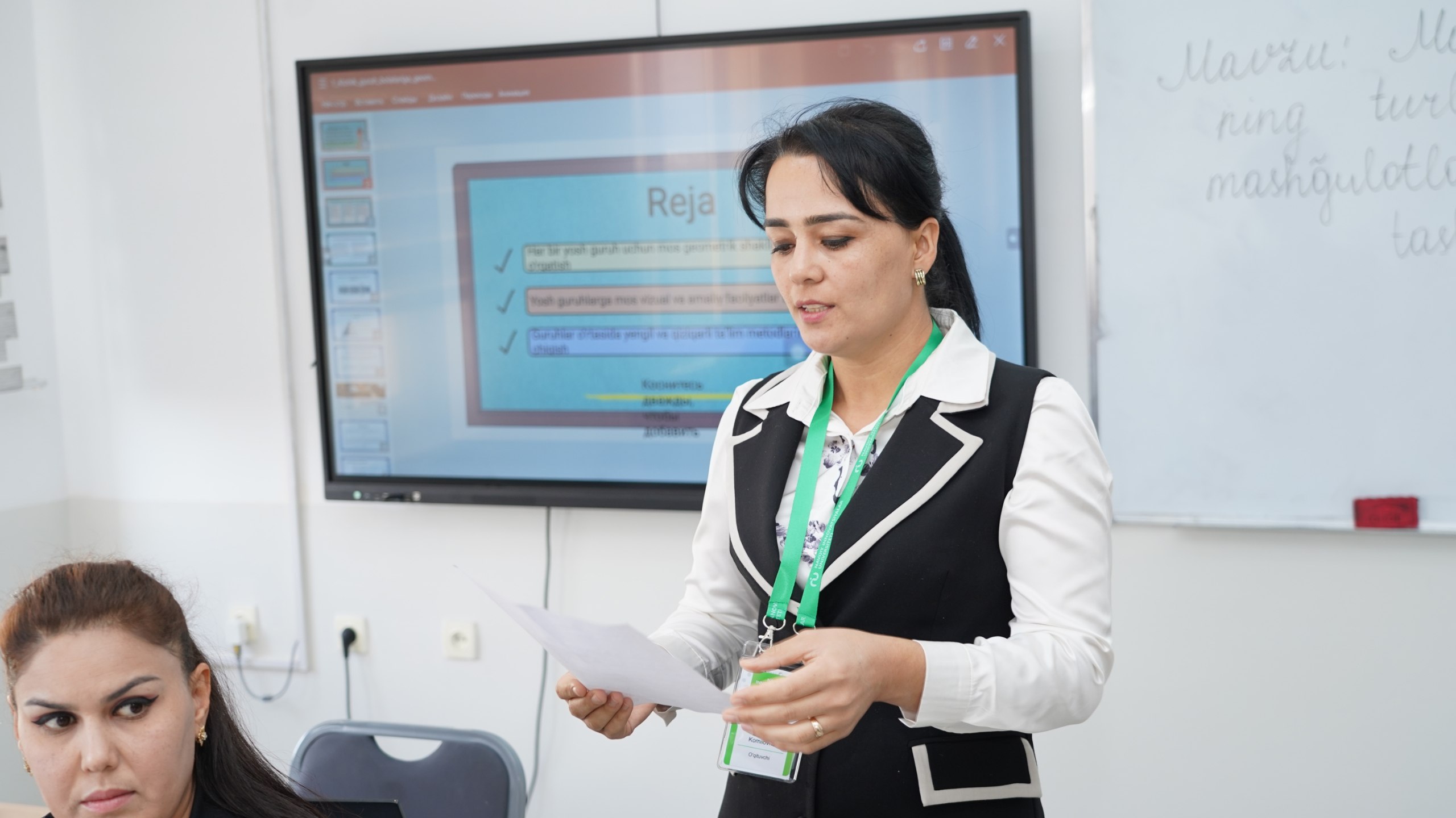 Elementar matematik tasavvurlarni shakllantirish metodikasi bo‘yicha ochiq dars