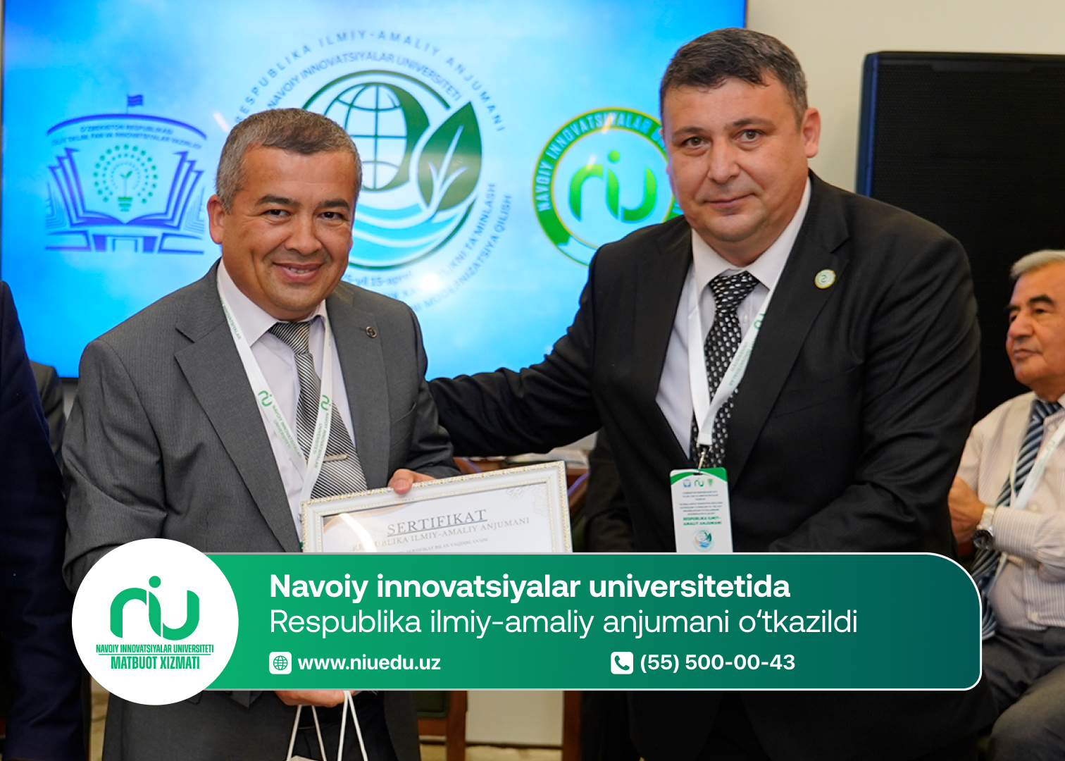 Navoiy innovatsiyalar universitetida Respublika ilmiy-amaliy anjumani o'tkazildi